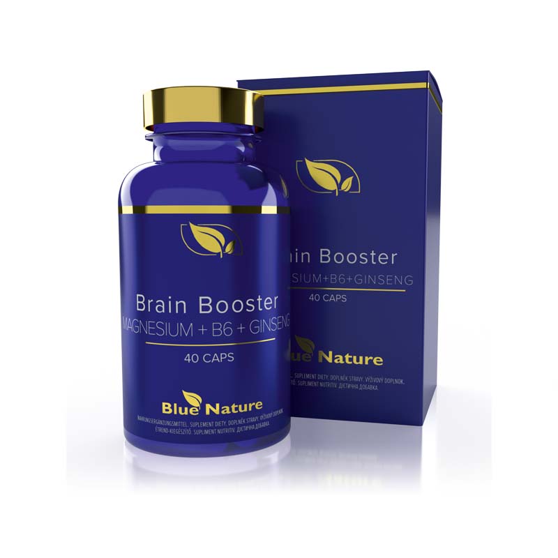 Brain Booster Magnesium + B6 + Ginseng